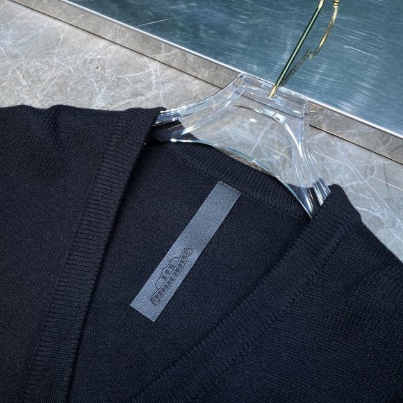 Chrome Hearts Fall/Winter cardigan sweater premium wool knit fabric - Picture 2 of 6